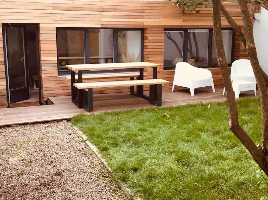 Logement Avec Jardin A 200M De La Digue Вимере Экстерьер фото